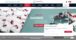 Desktop Screenshot of marthu.com